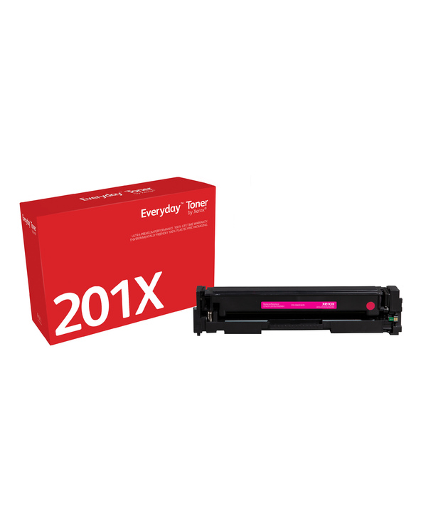 Everyday Toner Magenta  de Xerox compatible avec HP 201X (CF403X/ CRG-045HM), Grande capacité