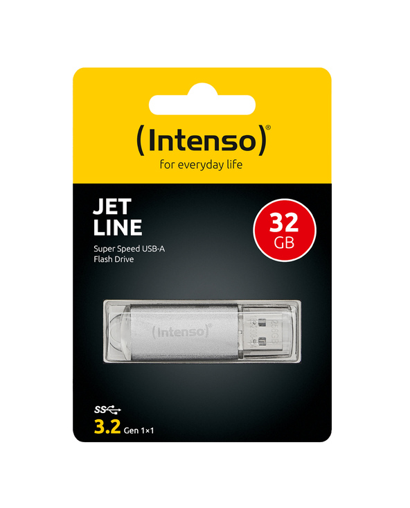 Intenso MEMORY DRIVE FLASH USB3.2 32GB/3541480 lecteur USB flash 32 Go USB Type-A 3.2 Gen 1 (3.1 Gen 1) Argent