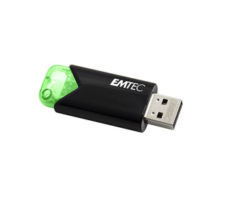 Emtec Click Easy lecteur USB flash 64 Go USB Type-A 3.2 Gen 1 (3.1 Gen 1) Noir, Vert