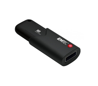 Emtec B120 Click Secure lecteur USB flash 16 Go USB Type-A 3.2 Gen 2 (3.1 Gen 2) Noir