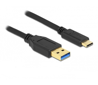 DeLOCK 84006 câble USB 3 m USB 3.2 Gen 1 (3.1 Gen 1) USB A USB C Noir