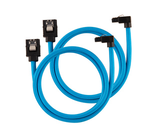 Corsair CC-8900285 câble SATA 0,6 m Noir, Bleu