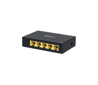 Dahua Technology Access DH-PFS3005-5GT commutateur réseau Non-géré L2 Gigabit Ethernet (10/100/1000) Noir
