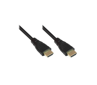 Alcasa 2m 2xHDMI câble HDMI HDMI Type A (Standard) Noir