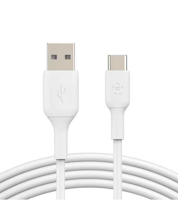 Belkin BoostCharge câble USB 1 m USB 2.0 USB A USB C Blanc