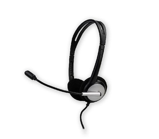 MCL CSQ-M/USB écouteur/casque Avec fil Arceau Bureau/Centre d'appels USB Type-A Noir, Argent