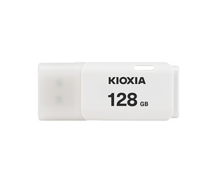 Kioxia TransMemory U202 lecteur USB flash 128 Go USB Type-A 2.0 Blanc