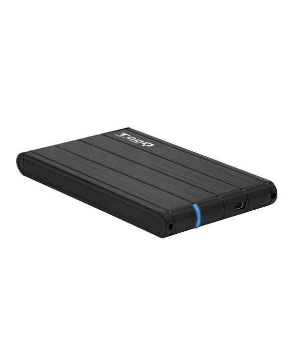 TooQ TQE-2530B Boîtier de disques de stockage Boîtier HDD Noir 2.5"