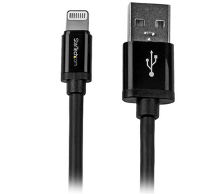 StarTech.com Câble Apple Lightning vers USB pour iPhone, iPod, iPad - 2 m Noir