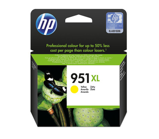 HP 951XL cartouche d'encre jaune grande capacité authentique