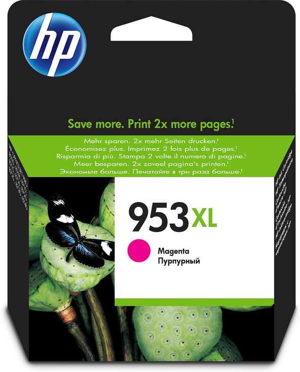 HP 953XL Cartouche d’encre magenta grande capacité authentique