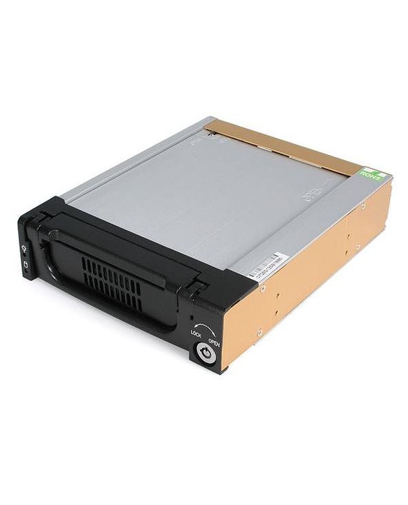 StarTech.com Rack Amovible Robuste en Aluminium 5.25" avec Ventilateur pour Disque Dur SATA 3.5"