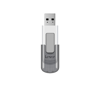 Lexar JumpDrive V100 lecteur USB flash 64 Go USB Type-A 3.2 Gen 1 (3.1 Gen 1) Gris, Blanc
