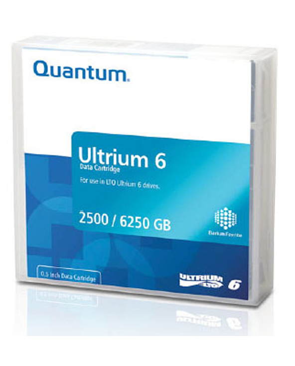 Quantum Ultrium 6 Bande de données vierge 2,5 To LTO 1,27 cm