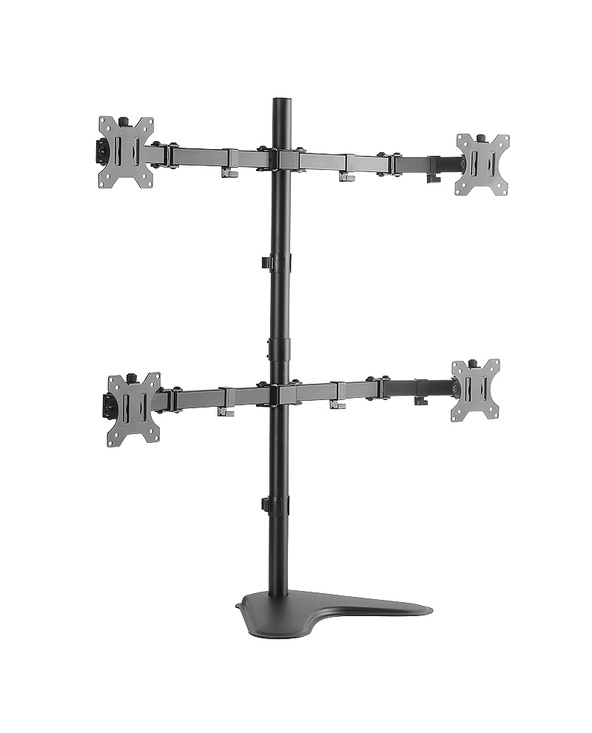 LogiLink BP0046 support d'écran plat pour bureau 81,3 cm (32") Acier inoxydable