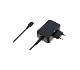 LC-Power LC-NB-GAN-65-C chargeur d'appareils mobiles Ordinateur portable Noir Secteur Intérieure