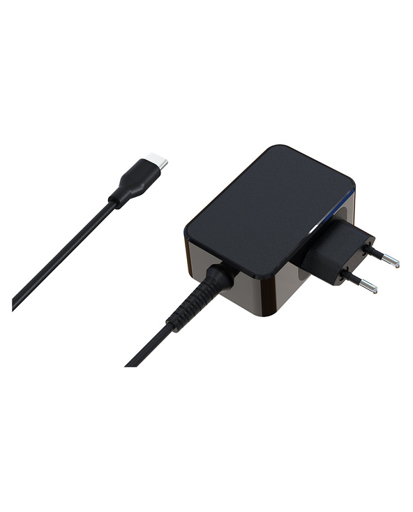 LC-Power LC-NB-GAN-65-C chargeur d'appareils mobiles Ordinateur portable Noir Secteur Intérieure