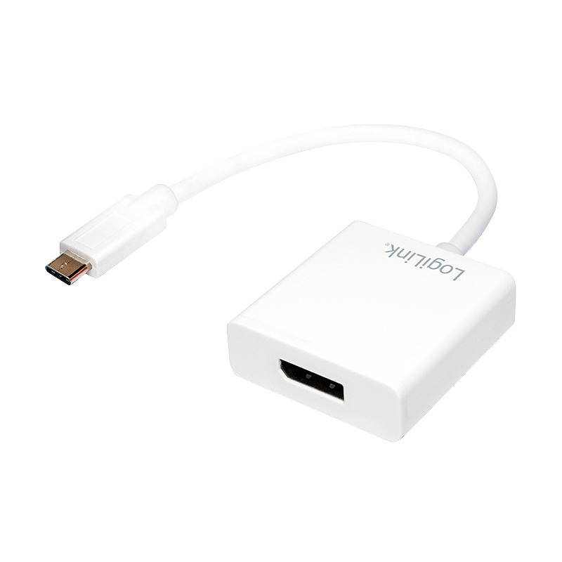 LogiLink CV0109 adaptateur graphique USB 3840 x 2160 pixels Blanc
