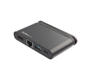 StarTech.com Adaptateur Multiport USB-C - Mini Dock USB-C avec 4K HDMI - 100W PD 3.0 Pass-Through, 1x USB-A, 1x USB-C, GbE - Sta