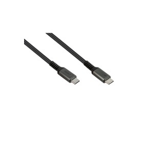 Kabelmeister 2240-CCT010A câble USB 1 m USB 2.0 USB C Anthracite