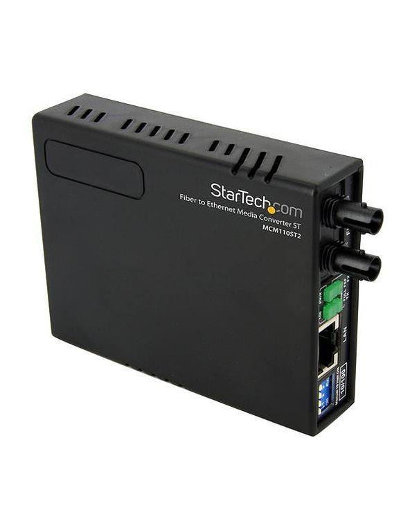 StarTech.com Convertisseur Fast Ethernet cuivre fibre optique multimode ST 10/100 - 2 km