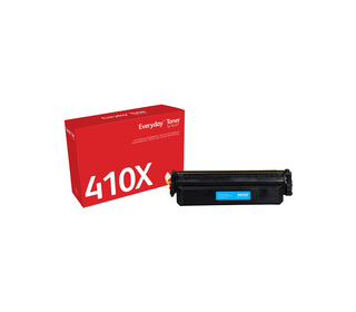 Everyday Toner Cyan  de Xerox compatible avec HP 410X (CF411X/ CRG-046HC), Grande capacité