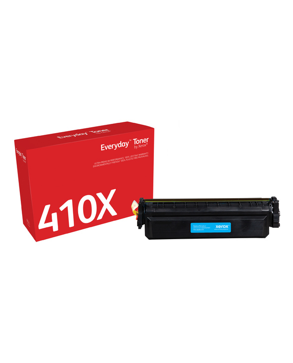 Everyday Toner Cyan  de Xerox compatible avec HP 410X (CF411X/ CRG-046HC), Grande capacité