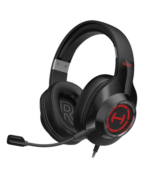 Edifier G2 II Casque Avec fil Arceau Jouer Noir, Rouge
