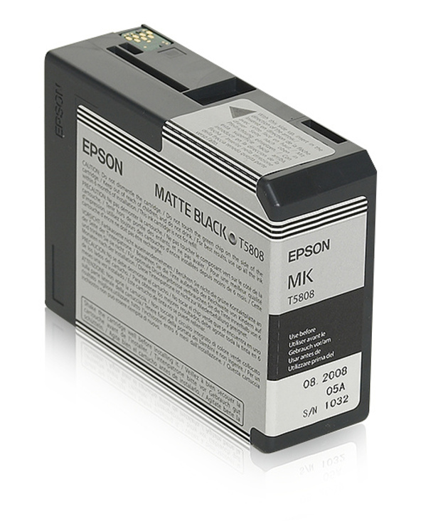Epson Encre Pigment Noir Mat SP 3800/3880 (80ml) Epson Encre Pigment Noir Mat SP 3800/3880 (80ml)