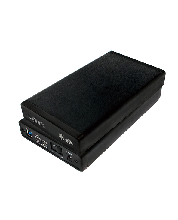 LogiLink UA0284 Boîtier de disques de stockage Boîtier HDD Noir 3.5"
