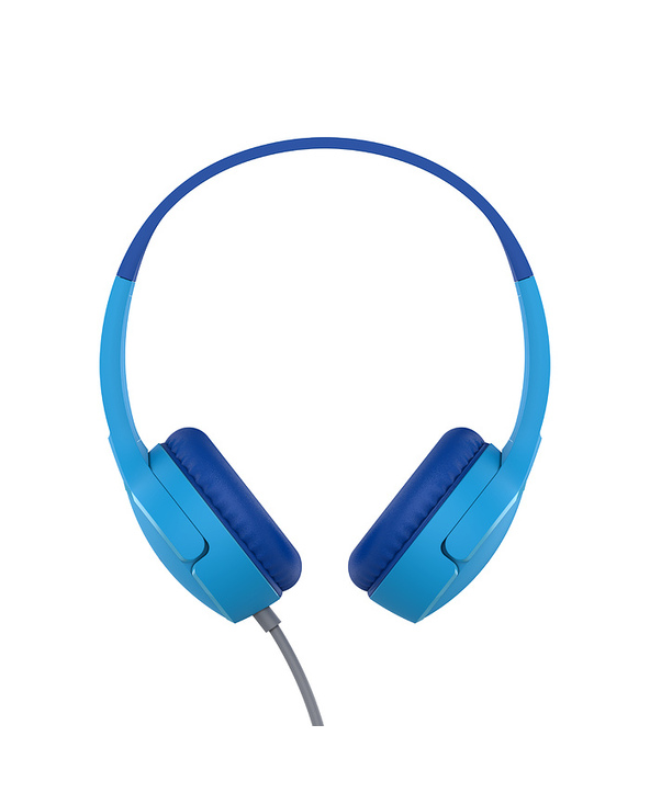 Belkin SoundForm Mini Casque Avec fil Arceau Appels/Musique/Sport/Au quotidien Bleu