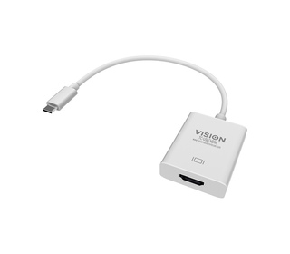 Vision TC-USBCHDMI adaptateur graphique USB 3840 x 2160 pixels Blanc
