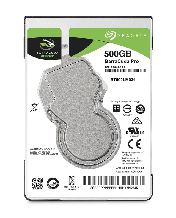 Seagate Barracuda Pro 2.5" 500 Go Série ATA III