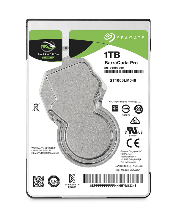 Seagate Barracuda Pro 2.5" 1 To Série ATA III