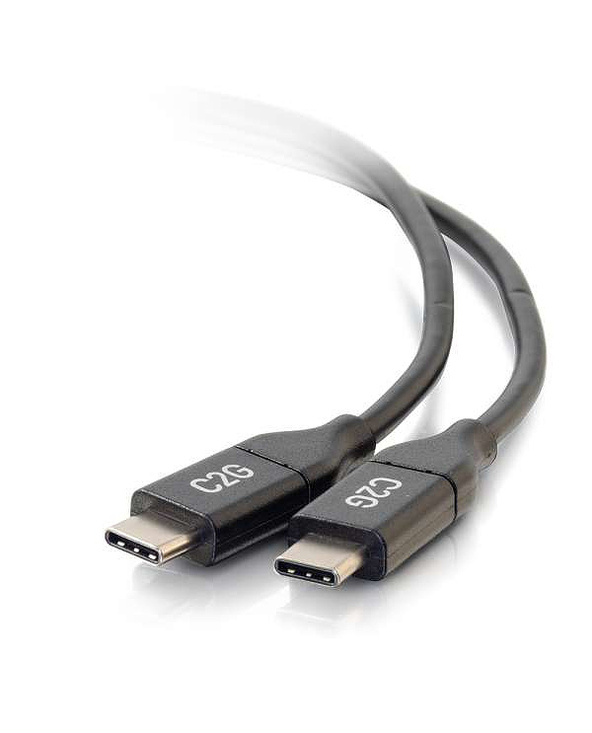 C2G 1,8 M CÂBLE USB-C VERS USB-C 2.0 MÂLE VERS MÂLE (5A)