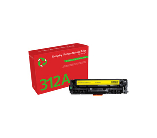 Everyday Toner Jaune  de Xerox compatible avec HP 312A (CF382A), Capacité standard