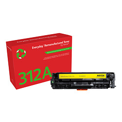 Everyday Toner Jaune  de Xerox compatible avec HP 312A (CF382A), Capacité standard