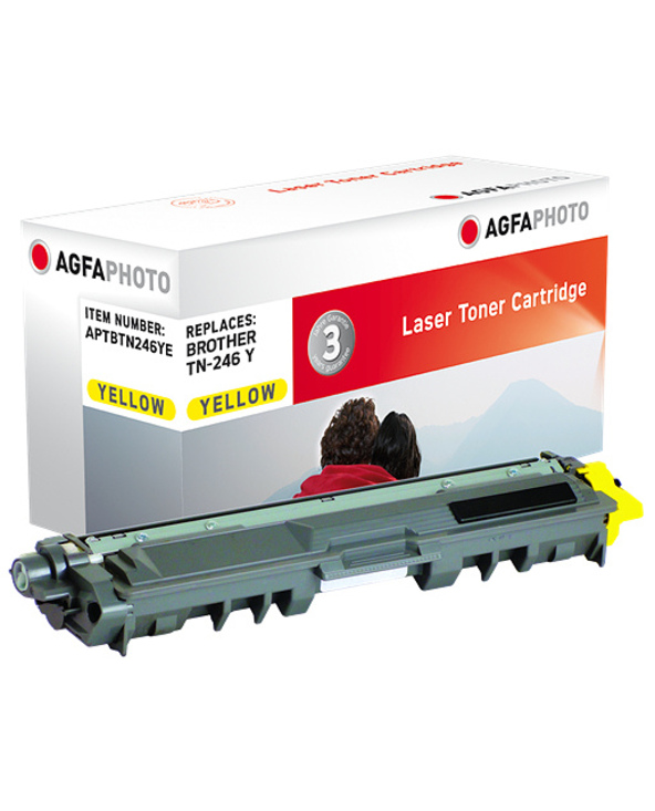 AgfaPhoto APTBTN246YE Cartouche de toner 1 pièce(s) Jaune