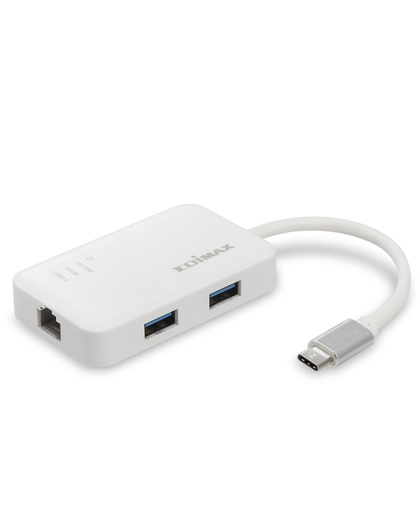 Edimax EU-4308 station d'accueil USB 3.2 Gen 1 (3.1 Gen 1) Type-C Blanc