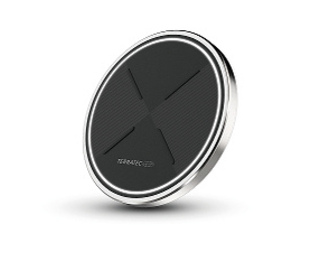 Terratec ChargeAIR dot! Smartphone Noir, Argent CC Recharge sans fil Charge rapide Intérieure