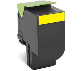 Lexmark 80C2XYE Cartouche de toner 1 pièce(s) Original Jaune