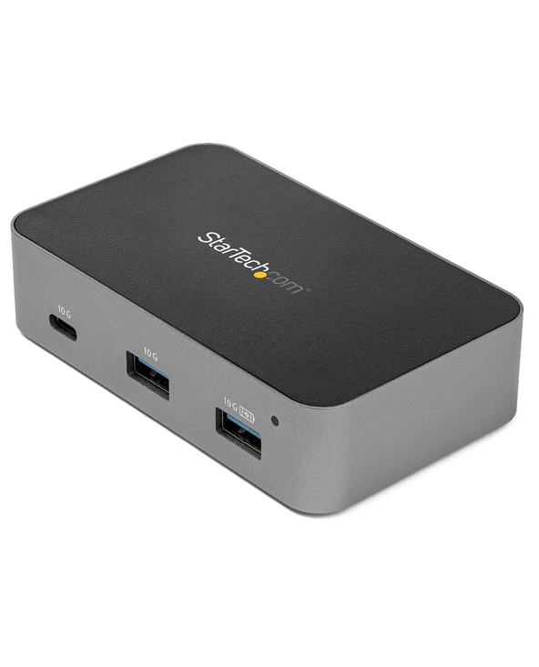 StarTech.com Hub USB-C à 4 ports - USB 3.2 Gen 2 (10Gbps) - 3 ports USB-A et 1 port USB-C - Adaptateur d'Alimentation inclu