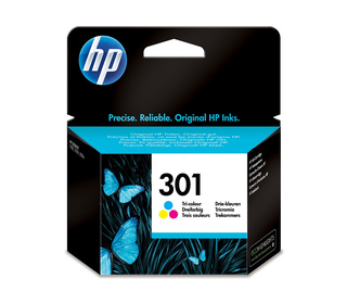 HP 301 cartouche d'encre trois couleurs authentique