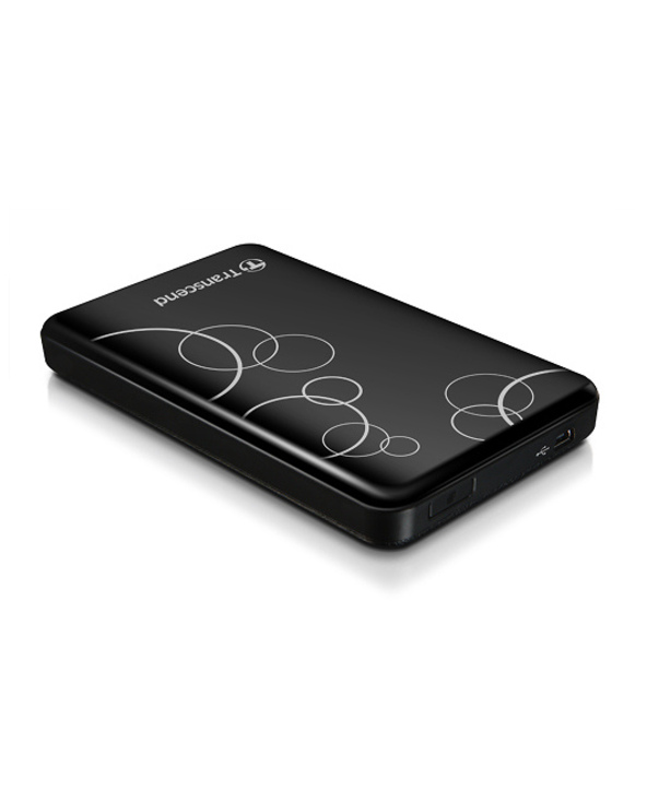 Transcend StoreJet 25A3K disque dur externe 1 To Noir