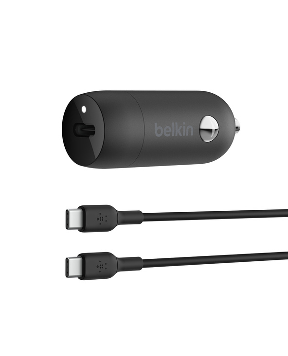 Belkin CCA004bt1MBK-B6 Ordinateur portable, Smartphone, Tablette Noir Allume-cigare Charge rapide Intérieure
