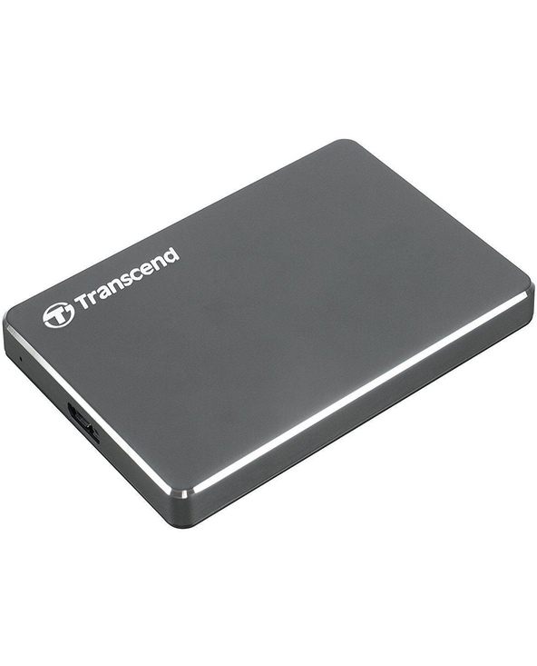Transcend StoreJet 25C3 disque dur externe 1 To Gris