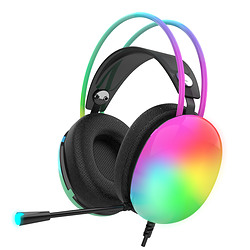 Inca IGK-X8S écouteur/casque Avec fil Arceau Jouer Noir