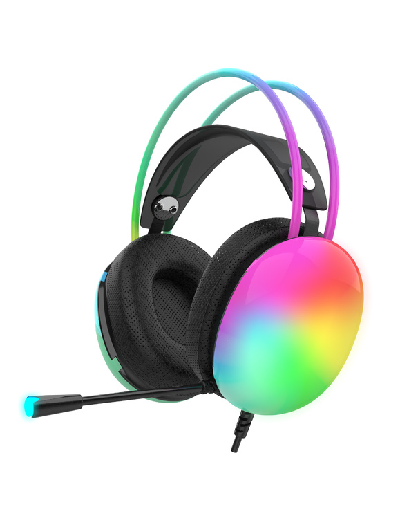 Inca IGK-X8S écouteur/casque Avec fil Arceau Gaming Noir