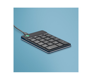 R-Go Tools Clavier R-Go Numpad Break, clavier numérique ergonomique avec logiciel de pause, filaire, noir