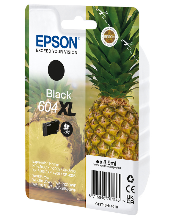 Epson 604XL cartouche d'encre 1 pièce(s) Original Rendement élevé (XL) Noir